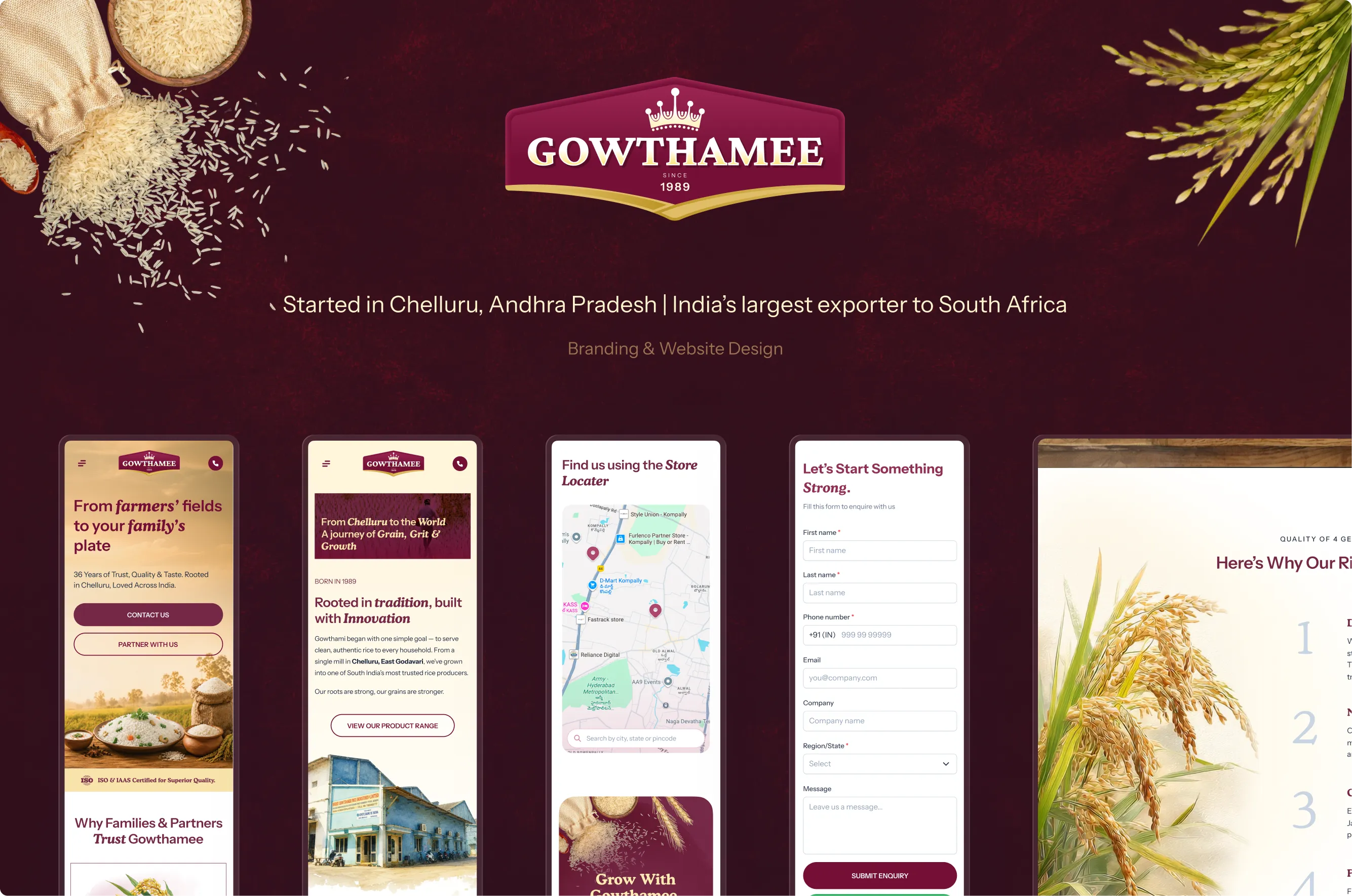 Gowthamee Rice project preview